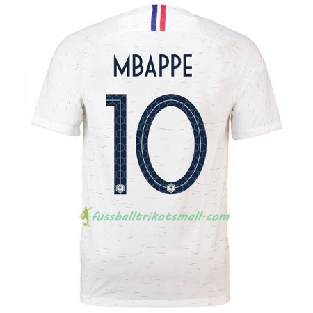 Günstige Fußballtrikots Frankreich Mbappe 10 WM 2018 Auswärts-trikot kaufen